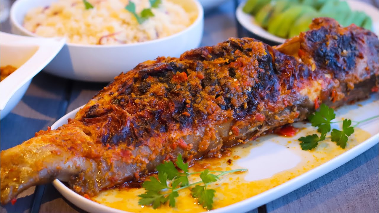 Whole Grilled Catfish